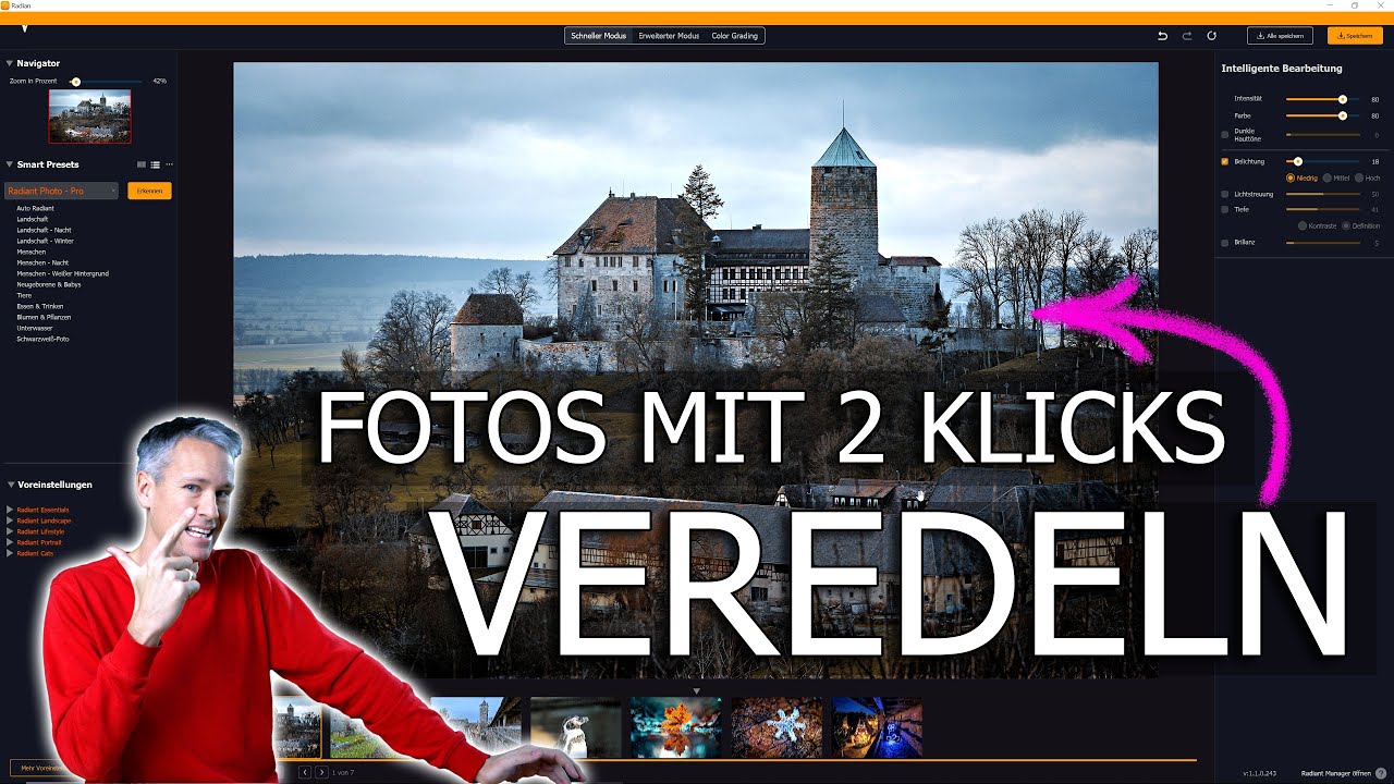 Radiant Photo lacht meine Lightroom Bilder aus u. macht sie  NOCH BESSER!