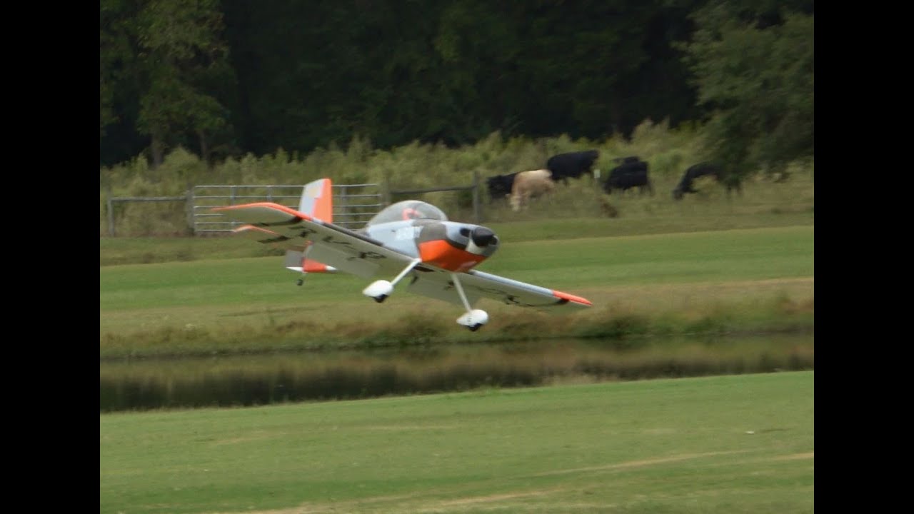 Flex Innovations RV 8 70cc Electric At The Joe Nall 3D Line