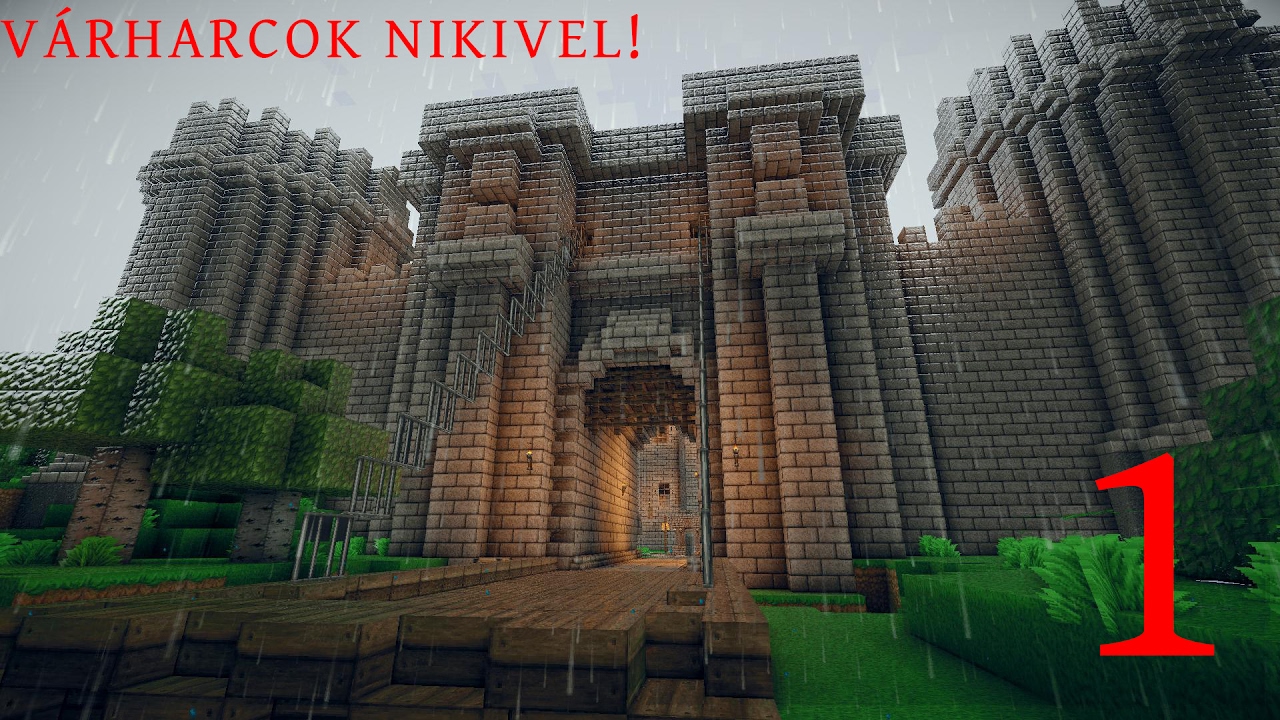 Minecraft  Vár harcok Nikivel