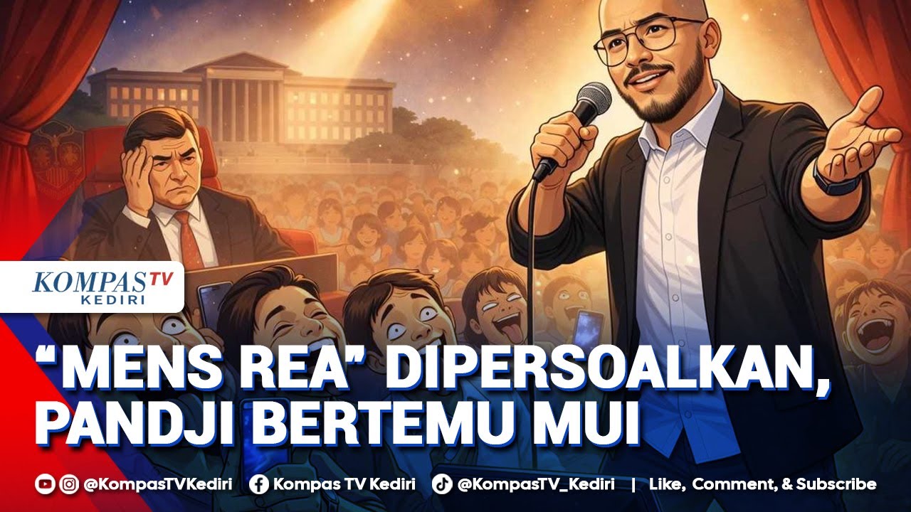 Pandji Pragiwaksono Datangi MUI Bahas Istilah “Mens Rea”