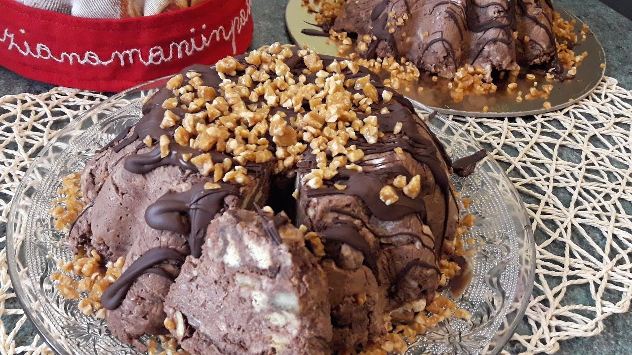 TORTINO FREDDO CON RICICLO DI COLOMBA E UOVO DI CIOCCOLATO