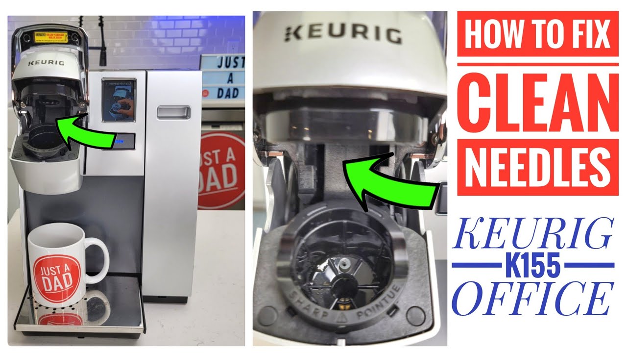 How to Fix and Clean the Needles on Keurig K 155 Office Pro Coffee Maker