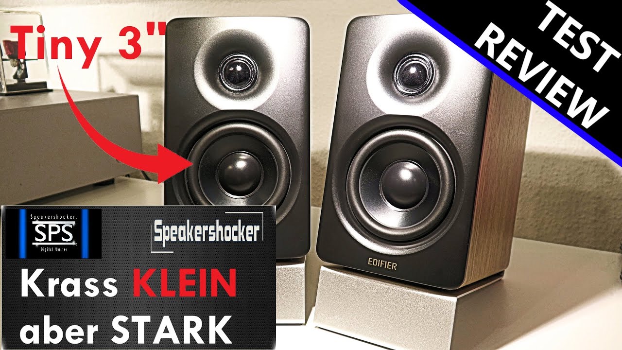 EDIFIER M60 PC Lautsprecher Test. Kleine günstige Lautsprecher für den Schreibtisch die gut sind.