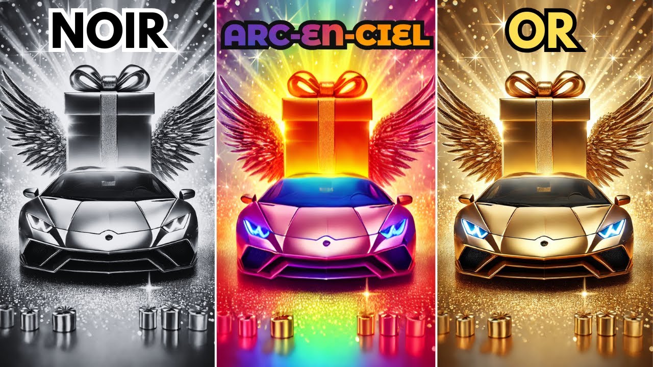 Choisis Ton Cadeau 3 🎁😍🌈👑 - Cadeau Surprise! 3 Boîtes Cadeaux 🎁 | Quiz Cadeau