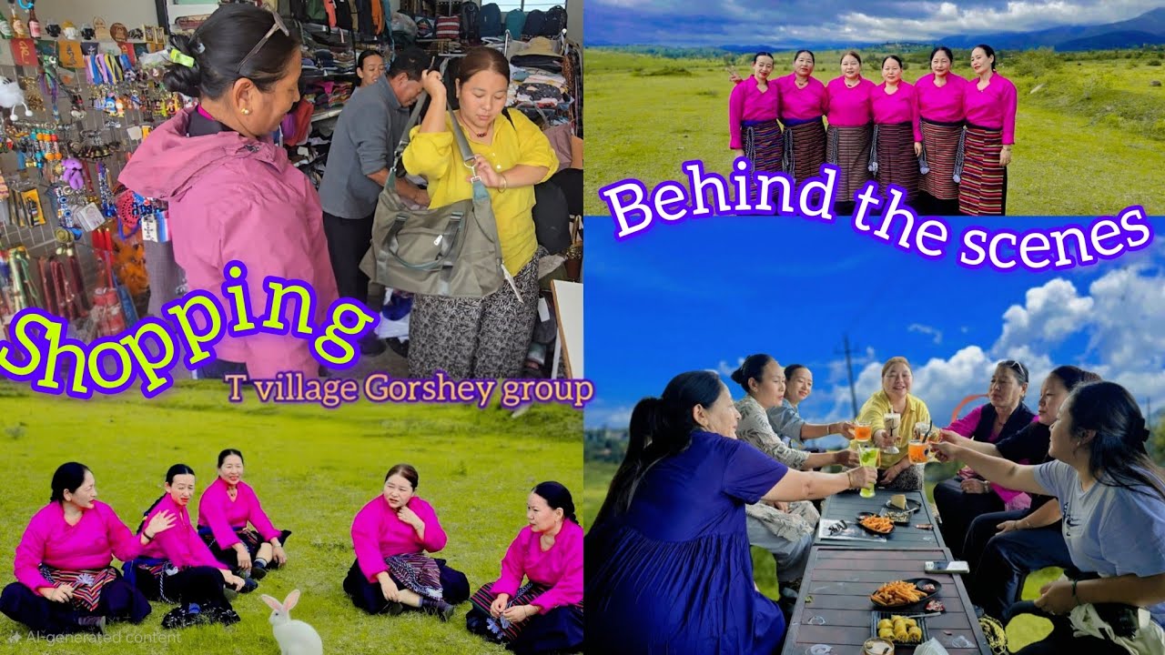 Behind the scenes, Shopping fun, T village Gorshey group 