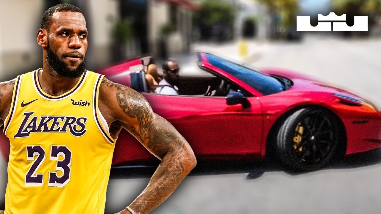 LES SUPERCARS DE LEBRON JAMES à plusieurs Millions d’Euros !!