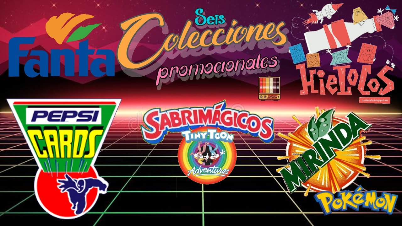 COLECCIONES PROMOCIONALES::De los 90's (Poketapas, Pepsilindros, Sabrimágicos y más )