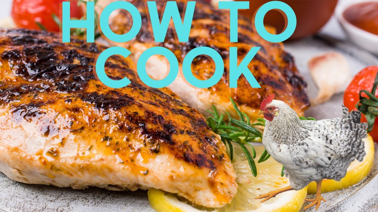 Kitchen Hero: How to cook Chicken Breast--2 Simple, Easy and HEALTHY ways.  WATCH OR ELSE!!!