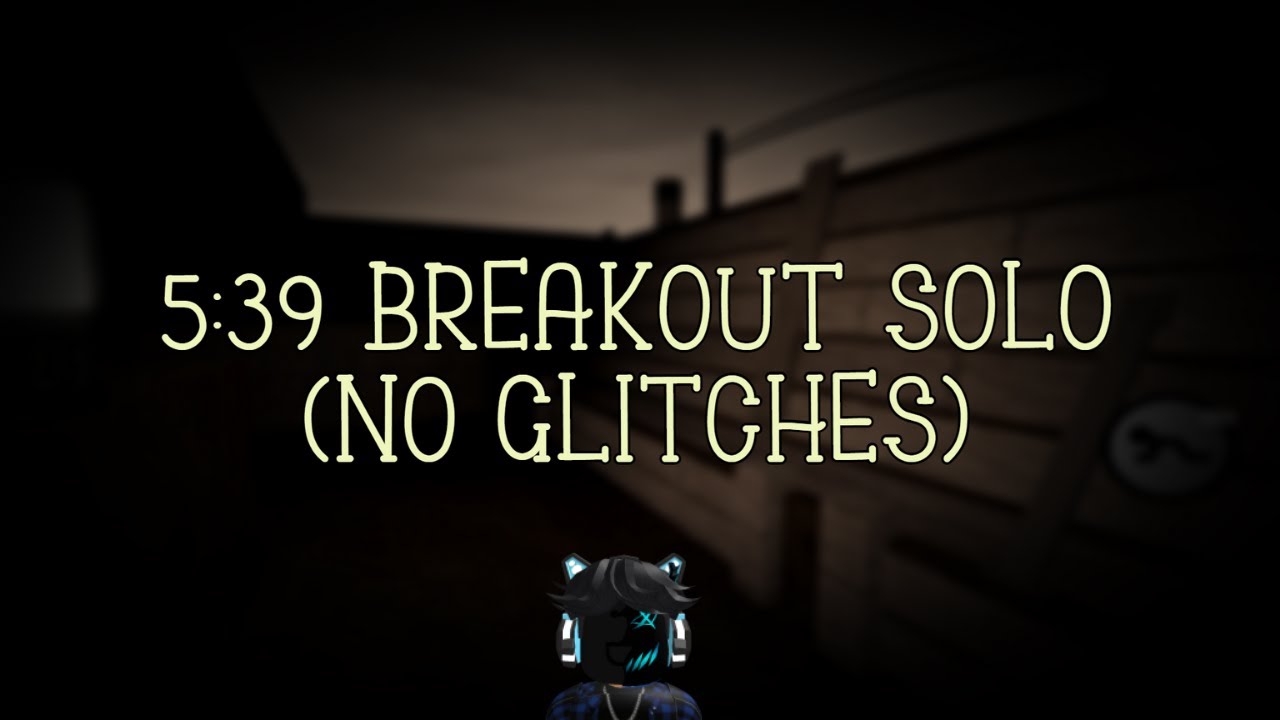 [Former World Record] 5:39 Breakout Solo Glitchless || Roblox Piggy Speedrun