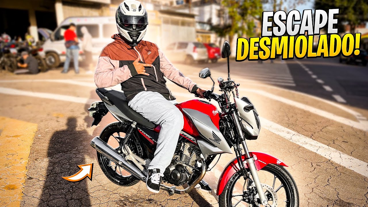 O DESMIOLADO MAIS ALTO PARA CG 160 | MUITO BARULHO
