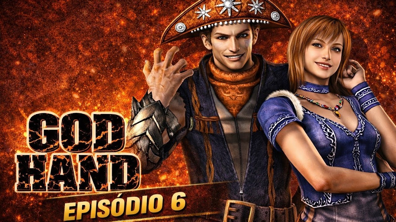 💥GOD HAND💥 EP.6 -- labirinto com armadilhas e um gorila 🦍 pilantra