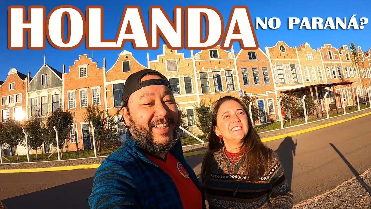 ROLÊ EM CASTRO - COLÔNIA HOLANDESA, MOINHO GIGANTE E CIDADE HISTÓRICA - #Vlog