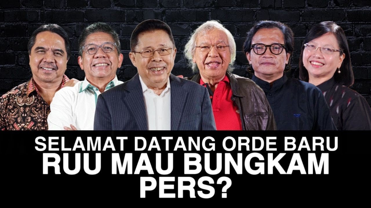 SELAMAT DATANG ORDE BARU // RUU MAU BUNGKAM PERS?