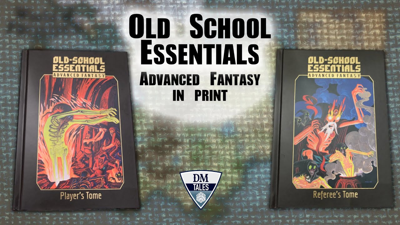 Old School Essentials, Advanced Fantasy Print Review