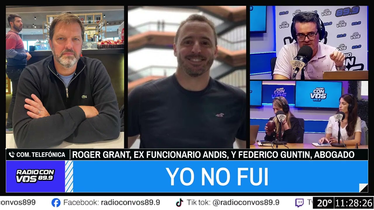 Roger Grant, ex funcionario ANDIS, y Federico Guntin, abogado | Yo No Fui