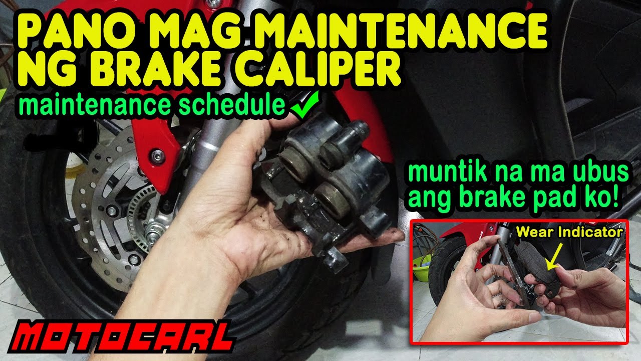 Pano mag maintenance ng brake caliper (Honda ADV150)