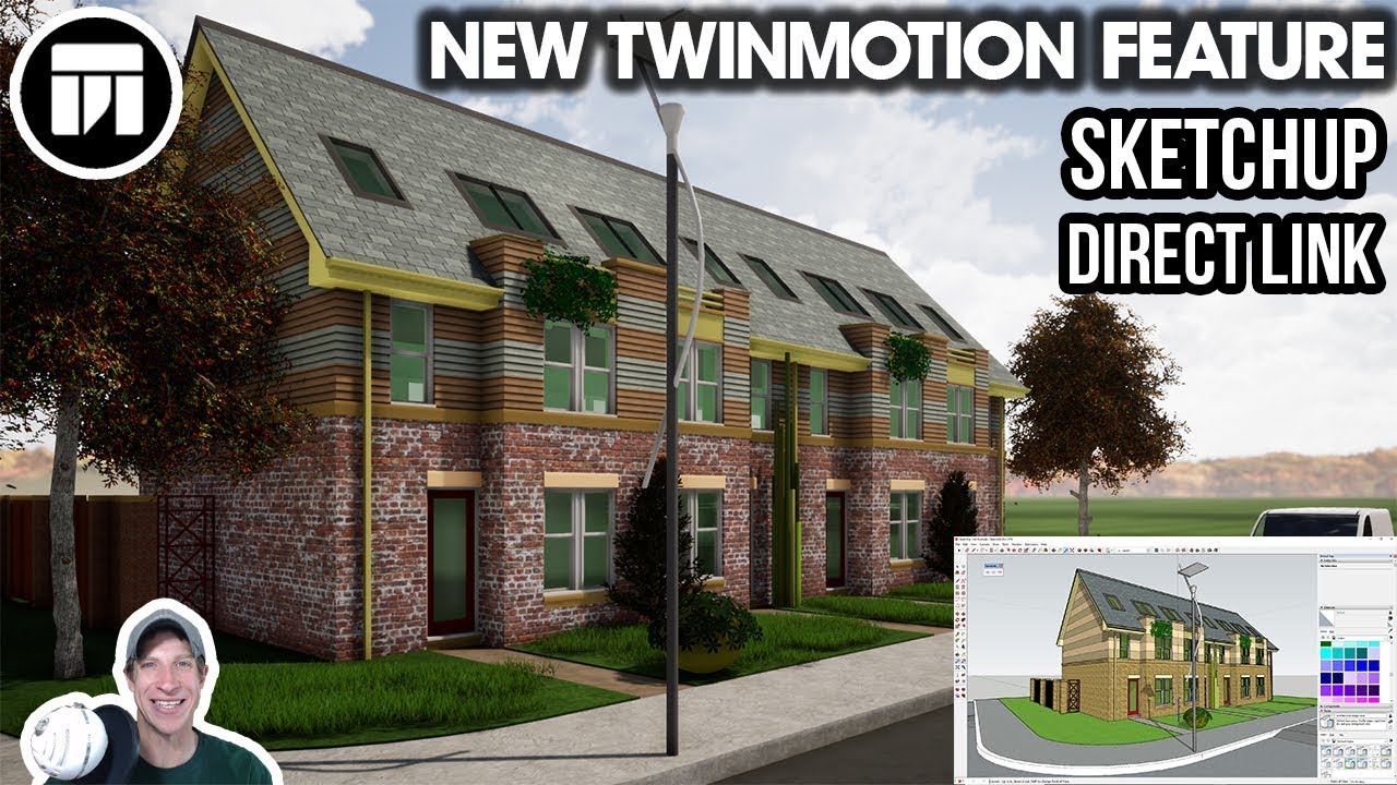 WHAT'S NEW in Twinmotion - SketchUp Direct Link Tutorial