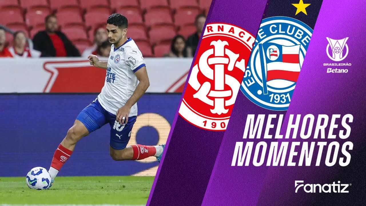 Internacional 2x2 Bahia I Melhores momentos I Brasileirão 2025