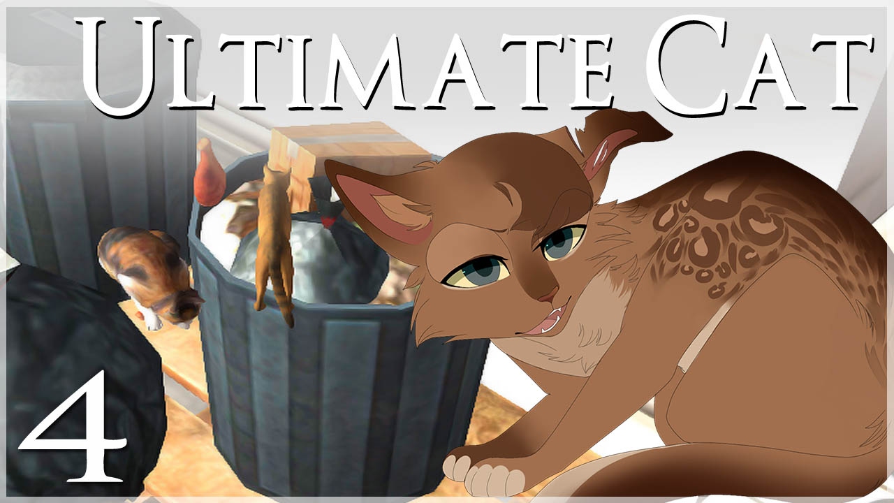 Диета из старых яиц и маленьких бабочек • Ultimate Cat Simulator — Эпизод №4