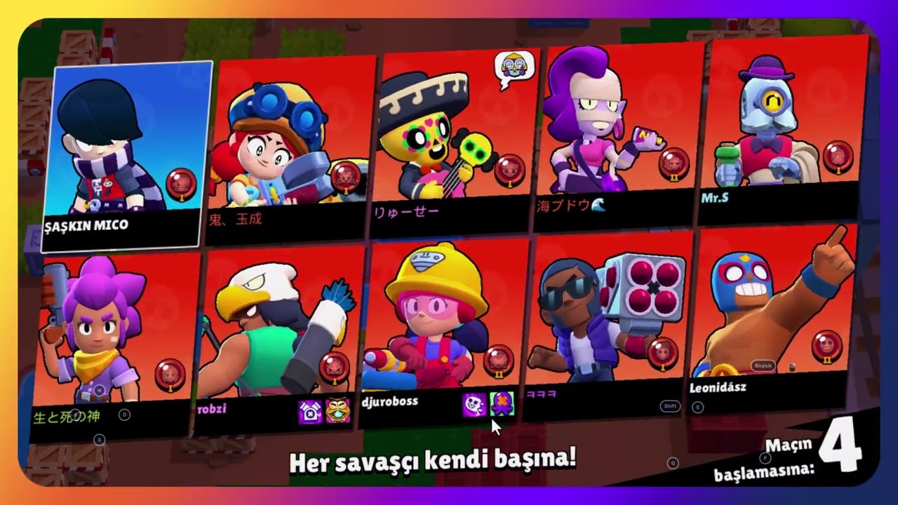 Yiğit Efe Brawl Stars Oynuyor