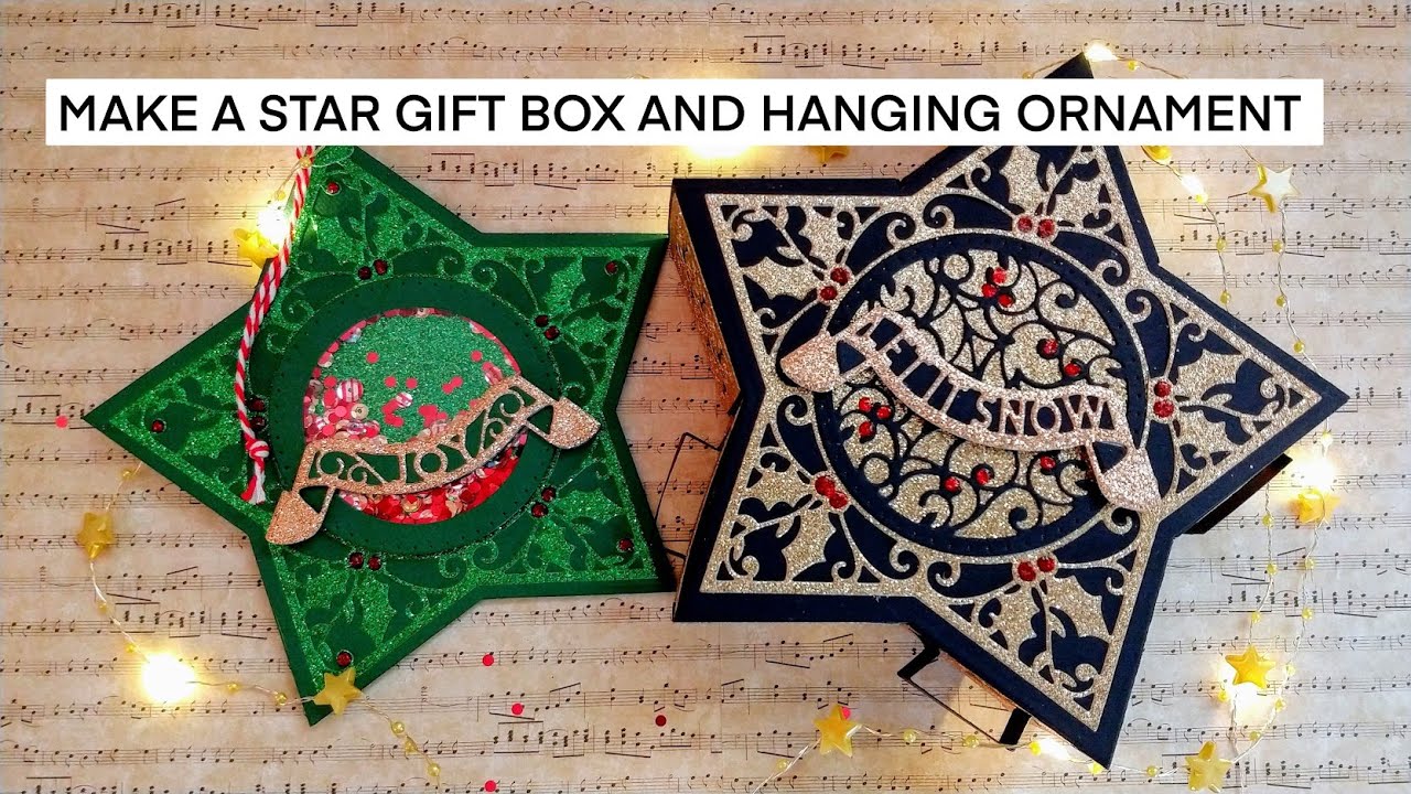 TONIC STUDIOS -  Star Gift Box and Hanging Ornament