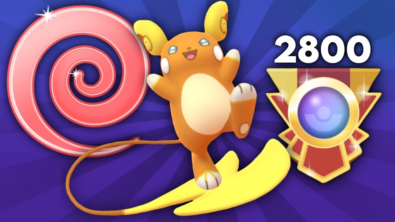 THIS BATTLER FROM COLOMBIA REACHED 2815 ELO WITH THIS POWERFUL ALOLAN RAICHU TEAM! | Pokémon GO PvP