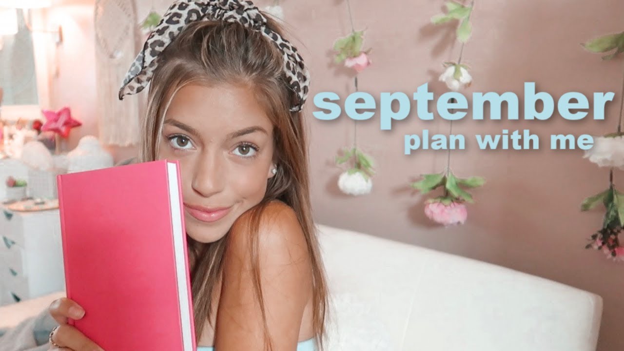 Планируй вместе со мной: оформление bullet journal на ~сентябрь~!