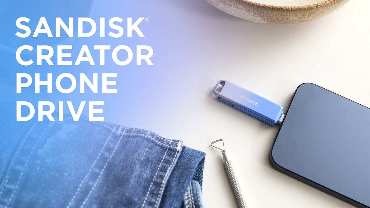 SanDisk&reg; Creator Phone Drive