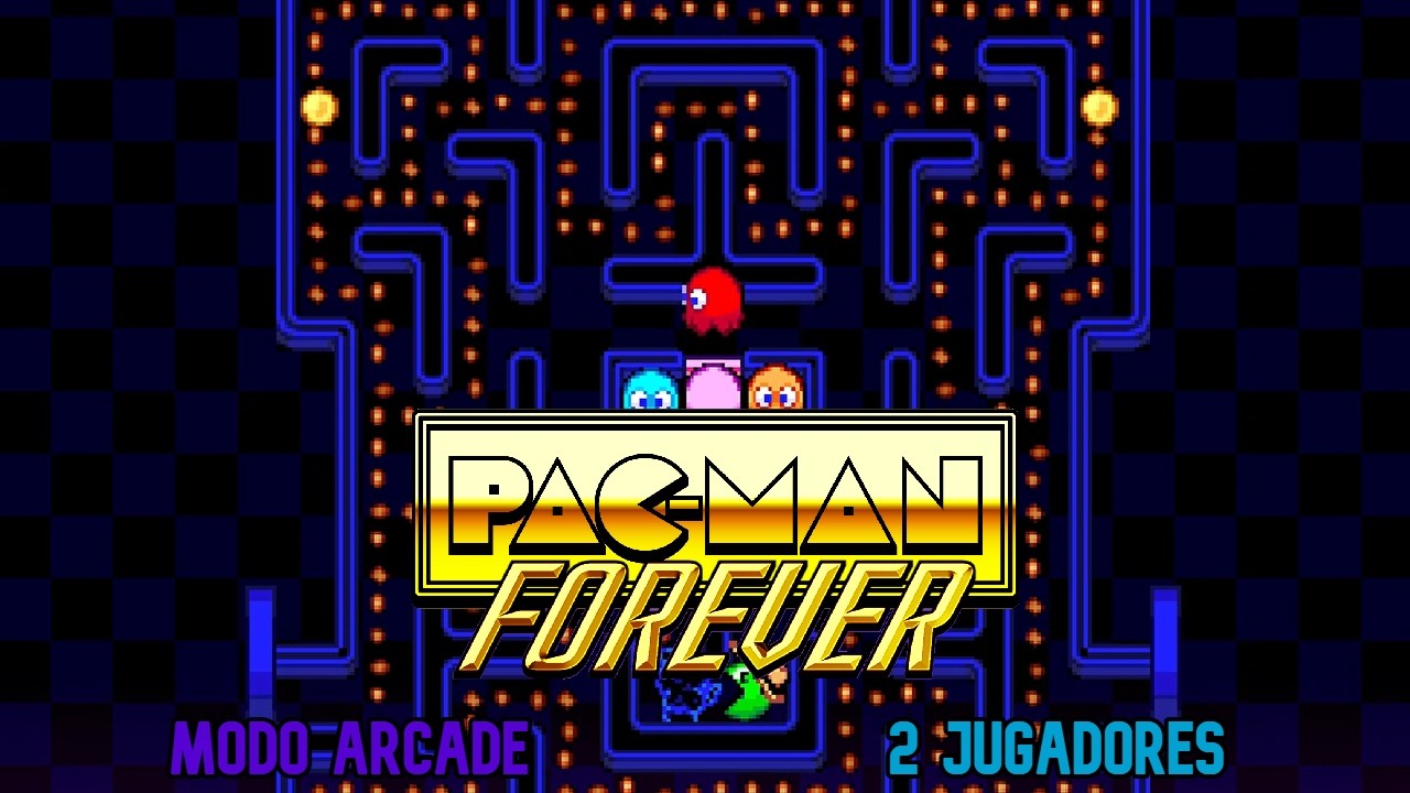 ¡¡Pac-Man Forever Modo Arcade Con 2 Jugadores!! Jugando Con Mi Primo
