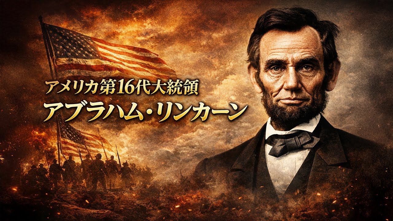 【アメリカ第16代大統領アブラハム・リンカーン】私はゆっくり進む、だが決して後退しない。