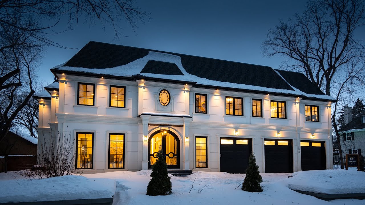 4.2 Million Dollar Winnipeg Luxury Home - 232 Lamont Blvd