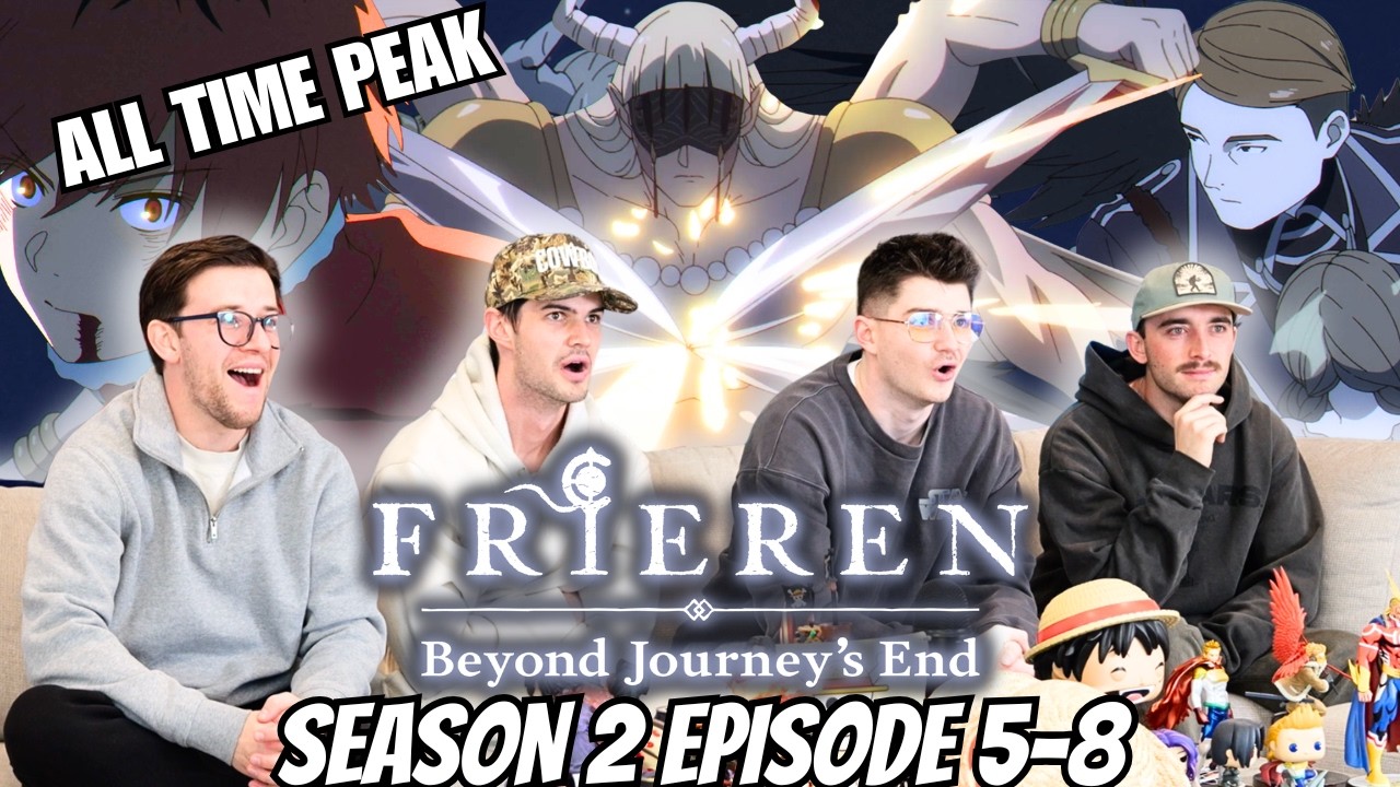 ALL TIME ANIME...Frieren Beyond Journey's End 2x5-8 | FIRST TIME REACTION