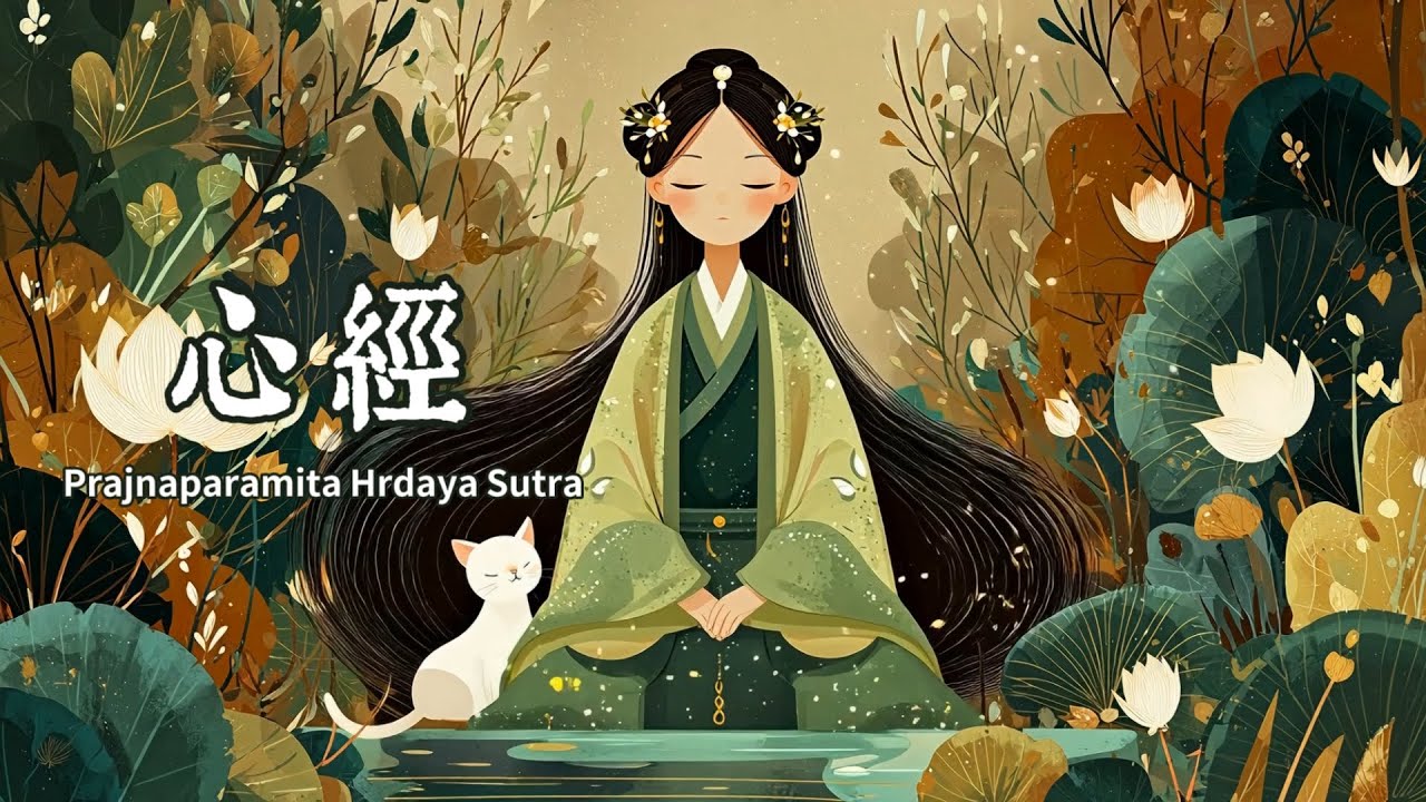 【心經】沉浸式 1 小時平和頌唱，撥開思緒迷霧，喚起內心祥和，睡前鎮靜 / 冥想淨化的神聖樂曲 | Sacred Music for Bedtime Calm