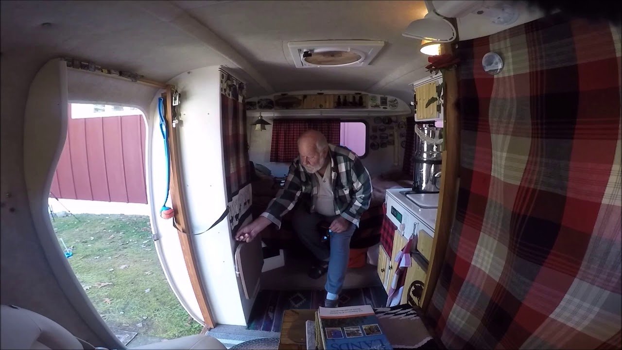 Tour of a 2004 Scamp Travel Trailer Customized.