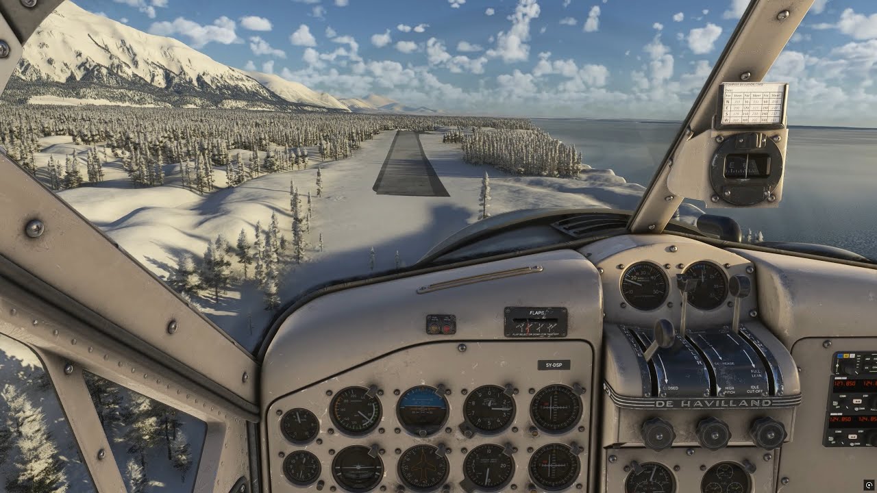 Alaska Bush Pilot | Flight to Icy Bay | Cockpit Ambience ASMR