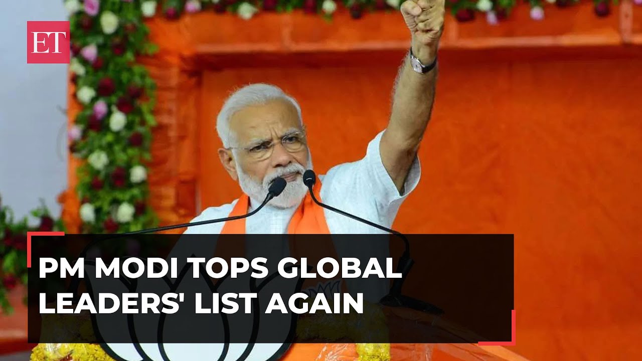 PM Modi tops list of most popular global leaders, gets 76% approval rating