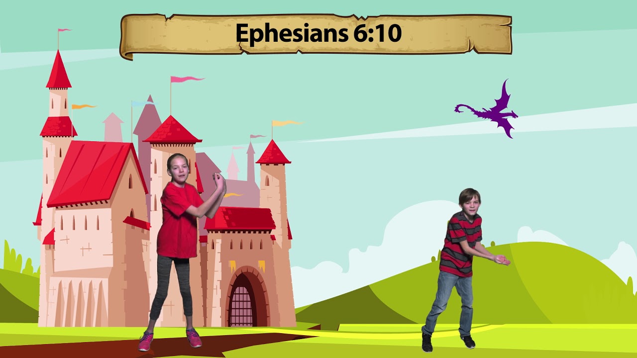 Be Strong In The Lord (Ephesians 6:10) - Verse Song Video