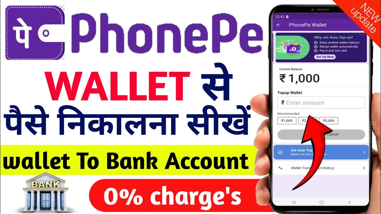 Phonepe Wallet Se Paisa Kaise Nikale | Phonepe Wallet To Bank Transfer 2024 | Phonepe Wallet to bank