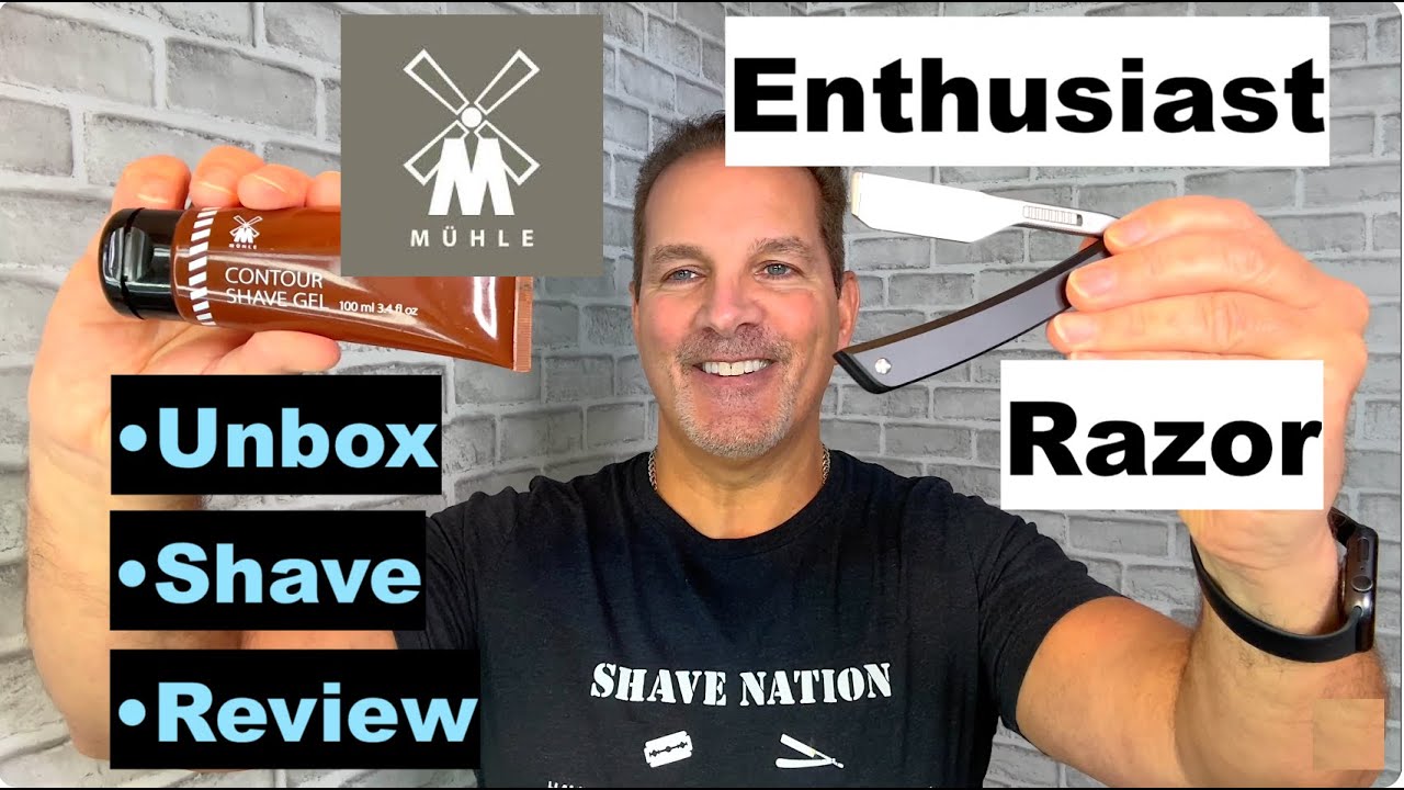 Muhle Enthusiast Shavette Razor Unboxing-Shave-Review