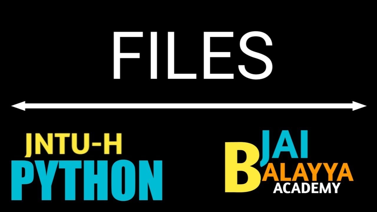 FILES : PYTHON