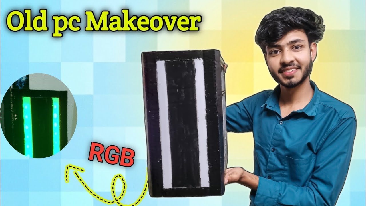 Makeover My Old Pc Buy Only 150₹ 😱 Transform Into A Gaming Pc #oldpc #gamingpcbuild #diypc 