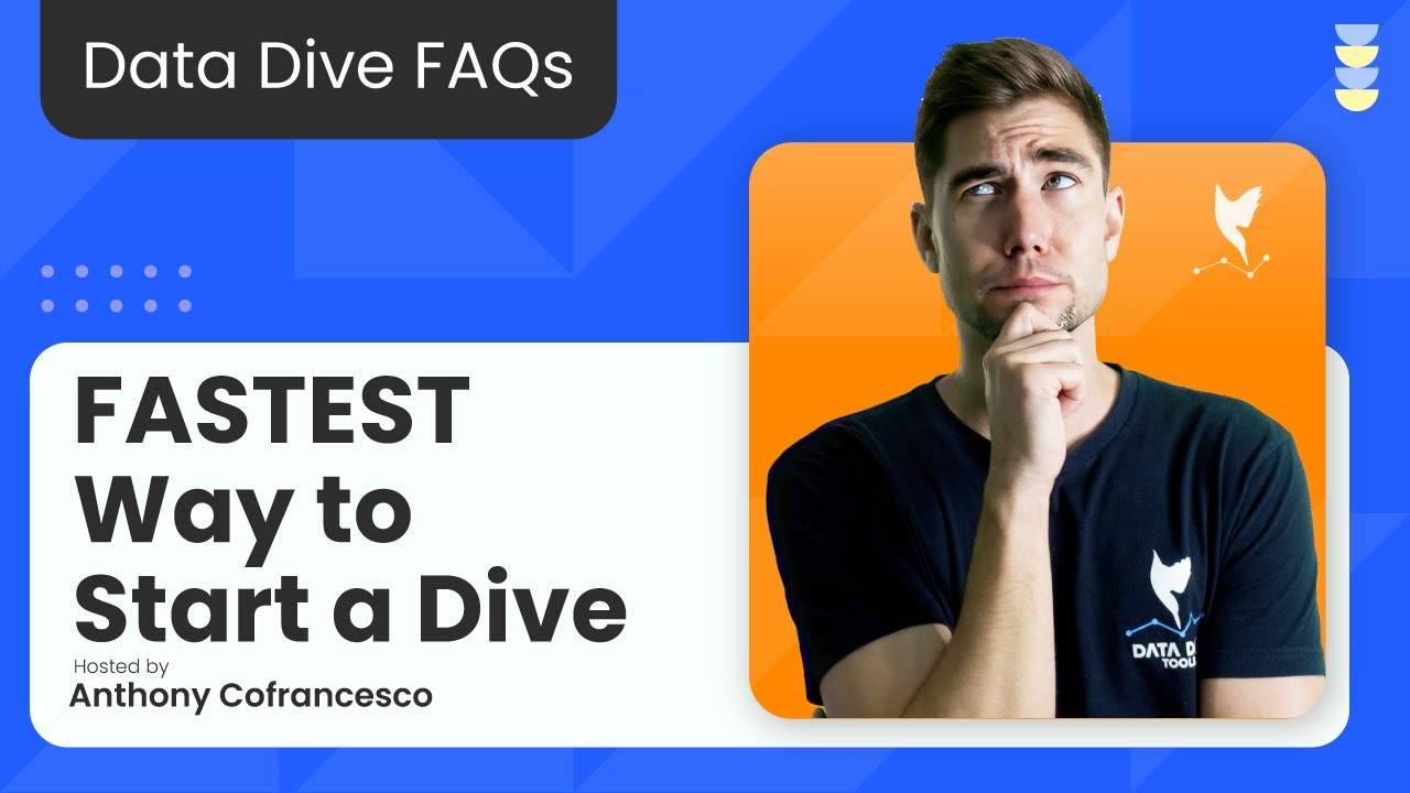 UPDATED: How to Start a Dive - Data Dive FAQ