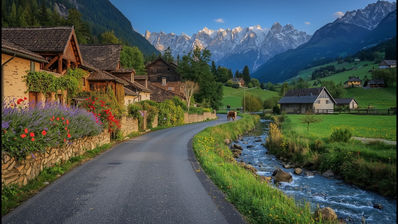 Savoie Road Trip | Stunning Mountain Drive in France, 4K #savoie #france  #scenicdrive