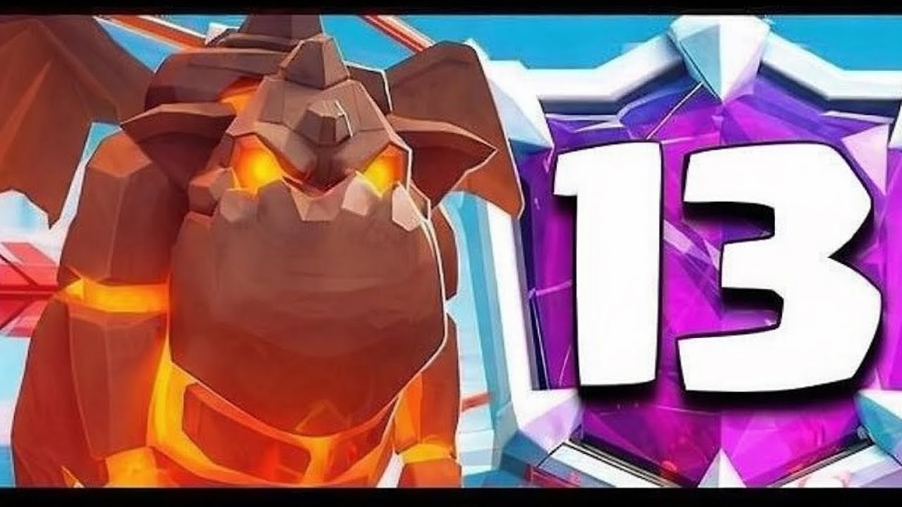 افضل نسخه لافا حاليا! توب13 على العالم🤩!! - كلاش رويال 