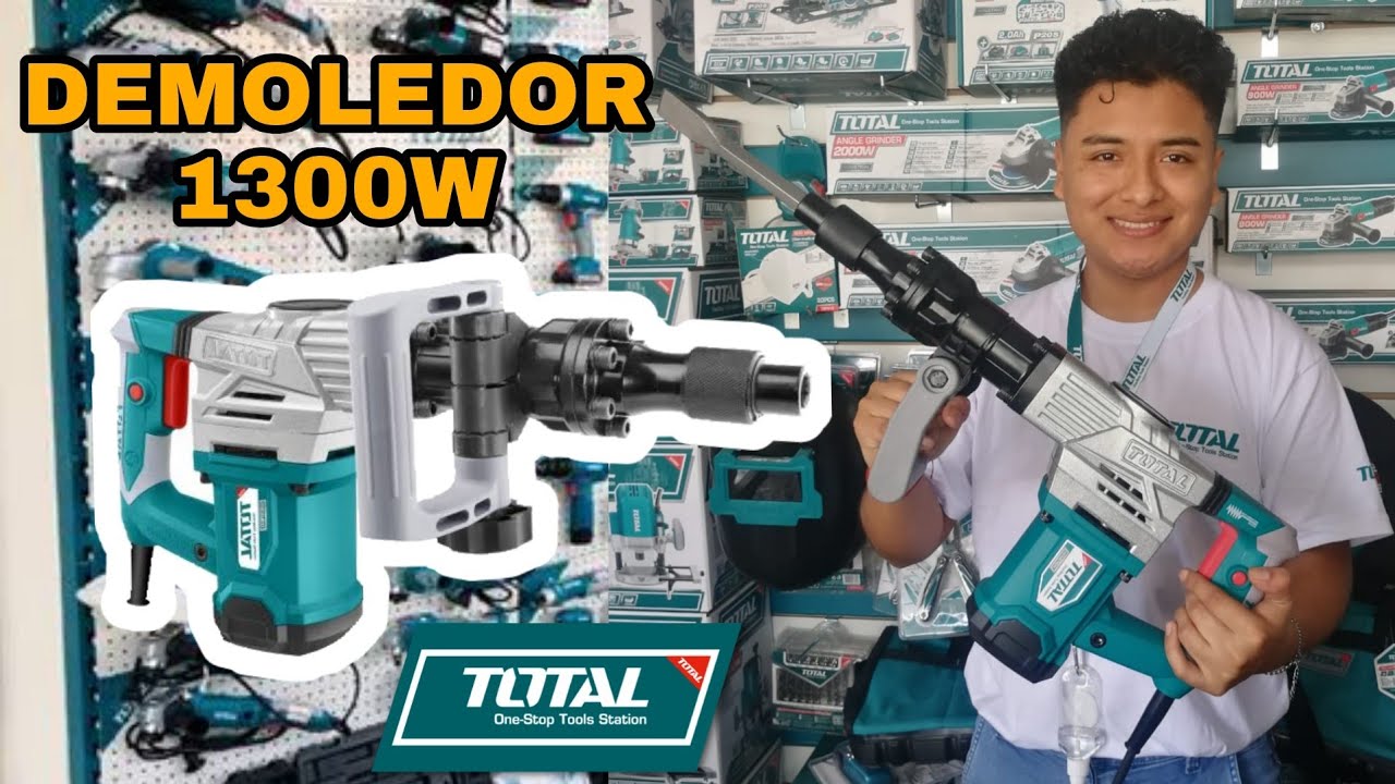 MARTILLO DEMOLEDOR 1300W TOTAL