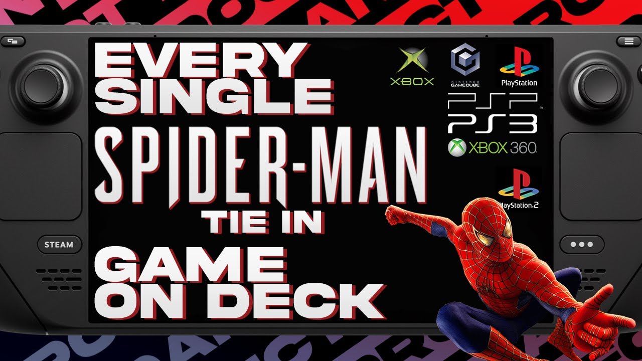 Reviewing Every Spider-Man Tie-in on Steam Deck
