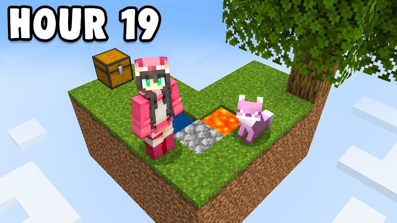 Я выжил 24 ЧАСА подряд в Minecraft SKYBLOCK