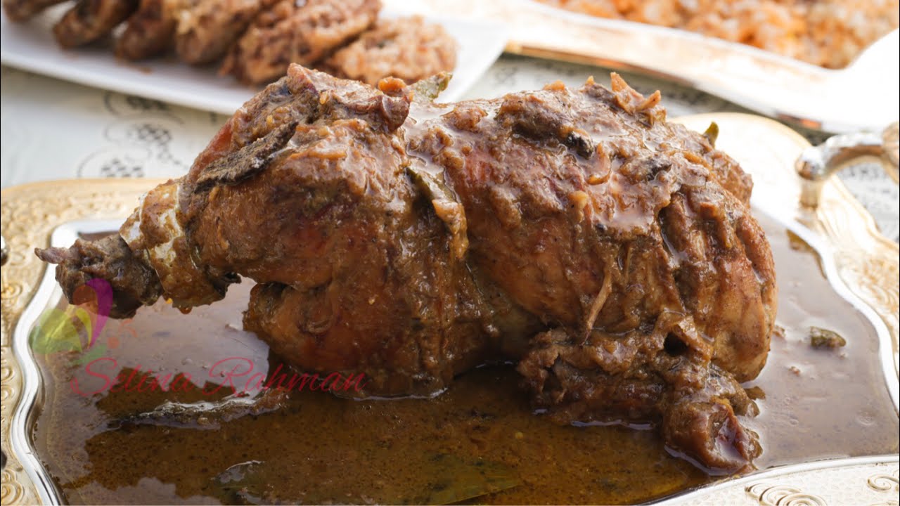 মোরগ মোসাল্লাম || আস্ত মুরগী রোস্ট || Whole Chicken Roast || Morogh Musallam || R# 186