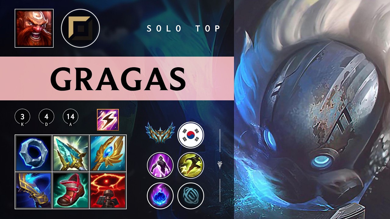 Gragas Top vs Ambessa - KR Challenger Patch 26.03