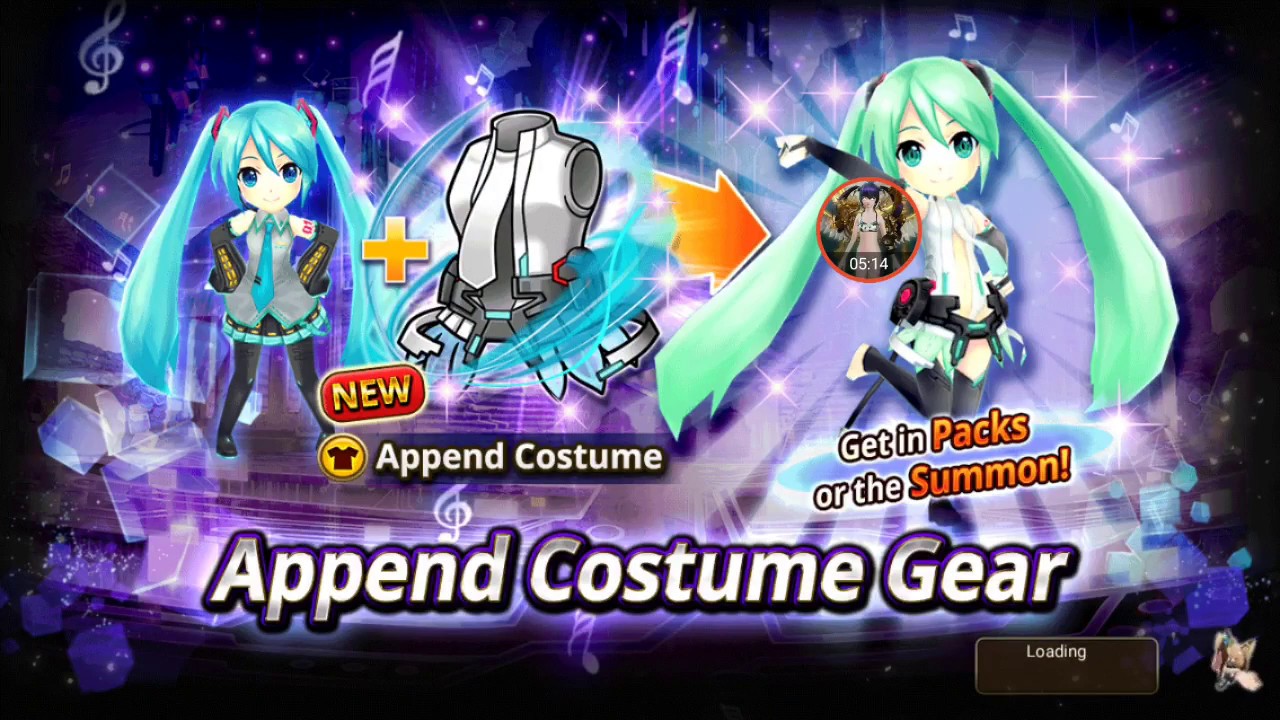 Valkyrie Connect Global - Concert Tower Fl. 111-113 + Hachune Miku 4* Raid (Hatsune Miku Collab)